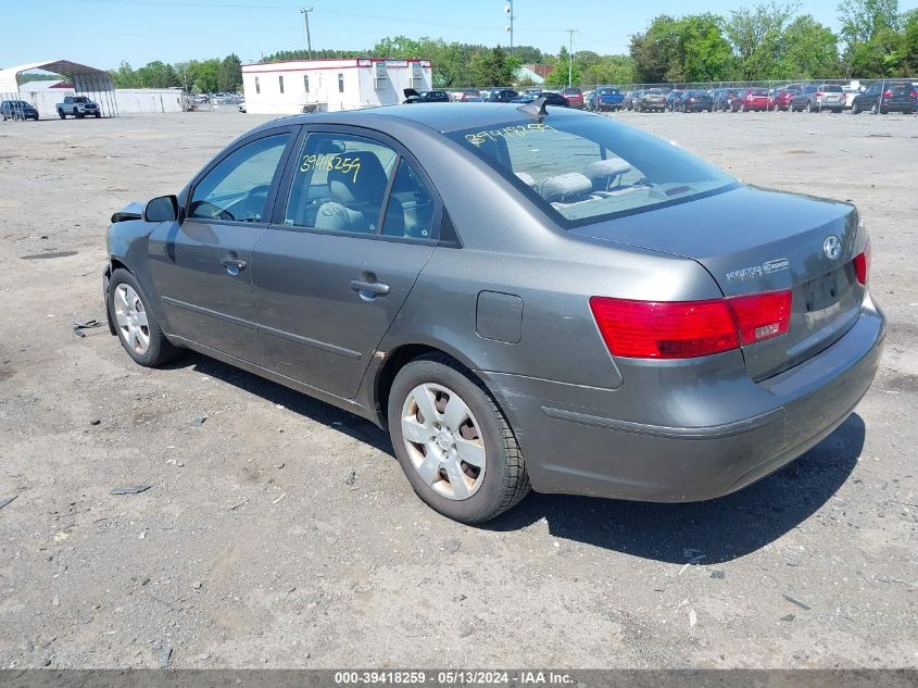 2010 Hyundai Sonata Gls VIN: 5NPET4AC6AH649724 Lot: 39418259