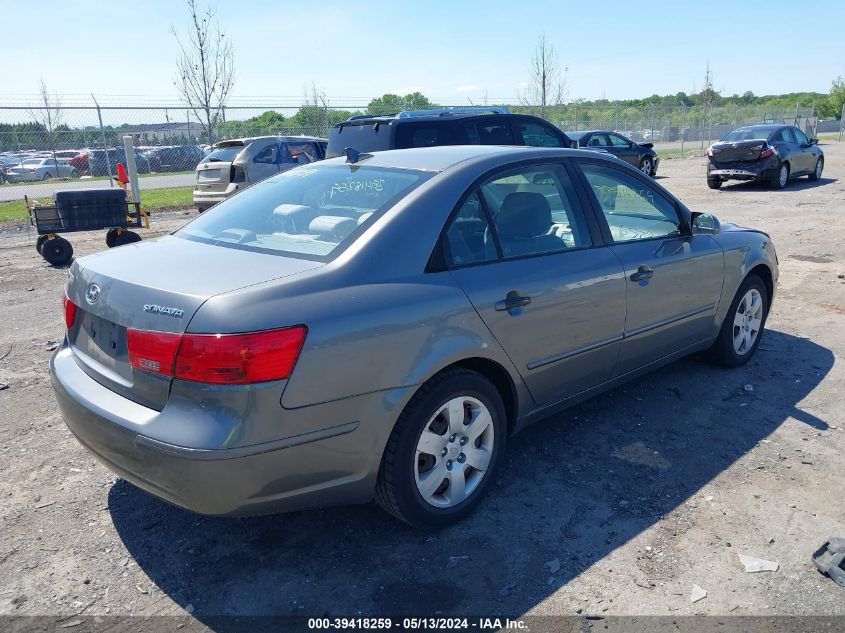 2010 Hyundai Sonata Gls VIN: 5NPET4AC6AH649724 Lot: 39418259