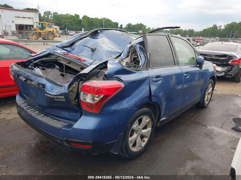 2015 Subaru Forester 2.5I Premium VIN: JF2SJADC1FH822253 Lot: 39418265