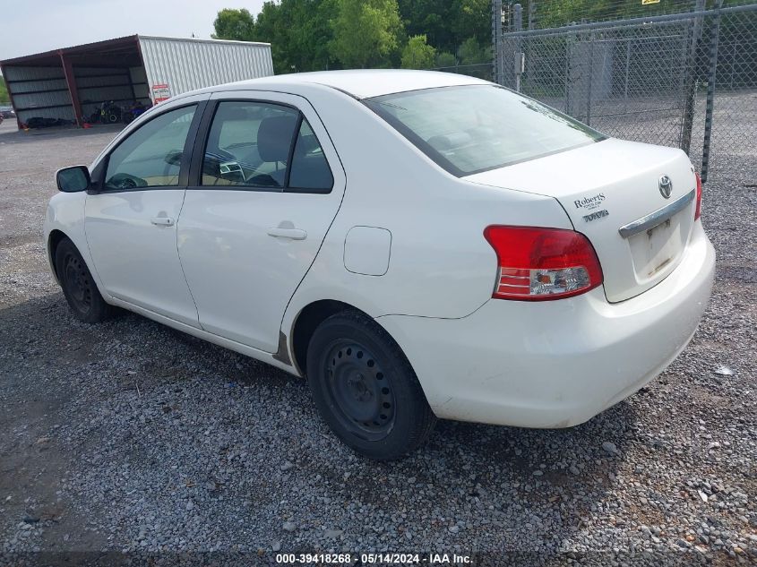 2008 Toyota Yaris VIN: JTDBT923084039512 Lot: 39418268