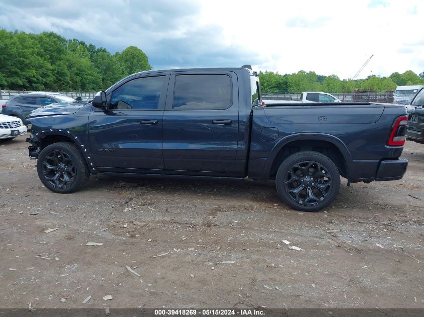 2021 Ram 1500 Limited 4X4 5'7 Box VIN: 1C6SRFHT8MN684568 Lot: 39418269