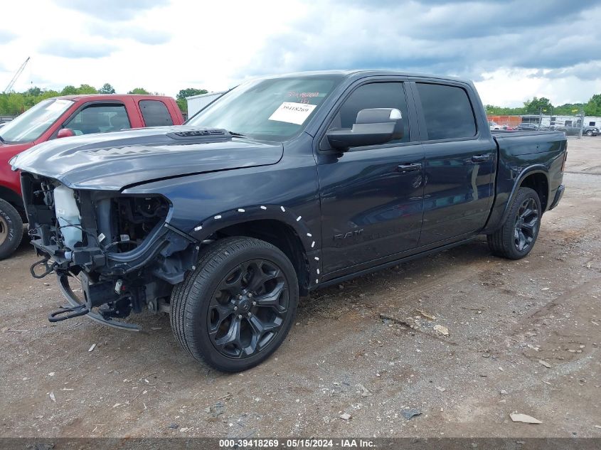 2021 Ram 1500 Limited 4X4 5'7 Box VIN: 1C6SRFHT8MN684568 Lot: 39418269