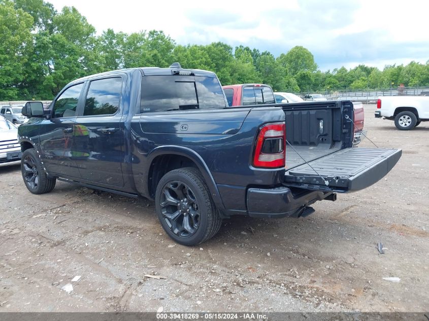 2021 Ram 1500 Limited 4X4 5'7 Box VIN: 1C6SRFHT8MN684568 Lot: 39418269