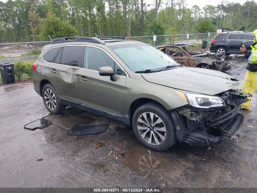 2015 Subaru Outback 2.5I Limited VIN: 4S4BSBNC2F3307867 Lot: 39418271