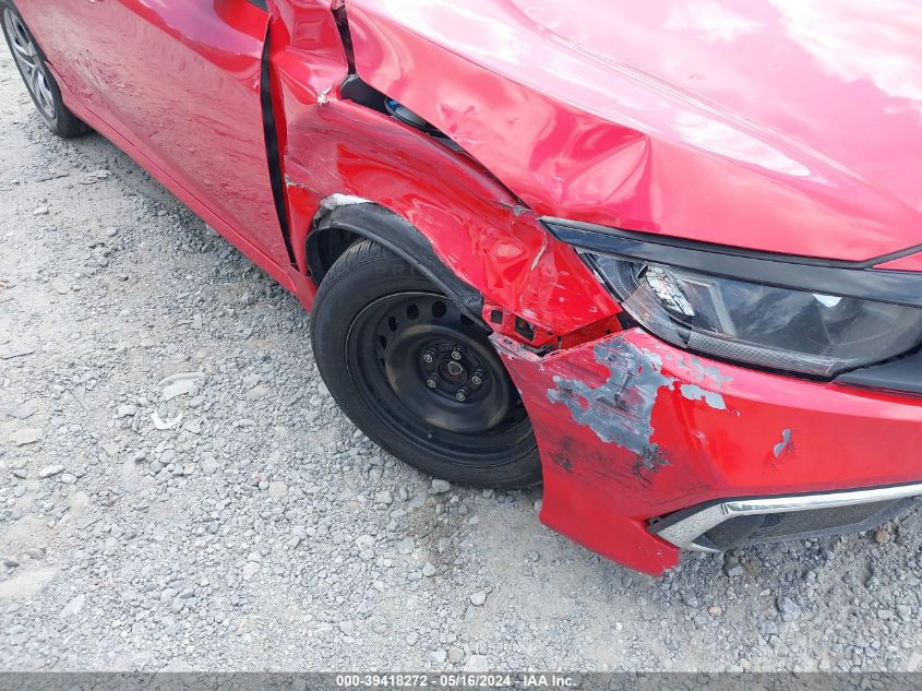 2019 Honda Civic Lx VIN: 2HGFC2F69KH530377 Lot: 39418272
