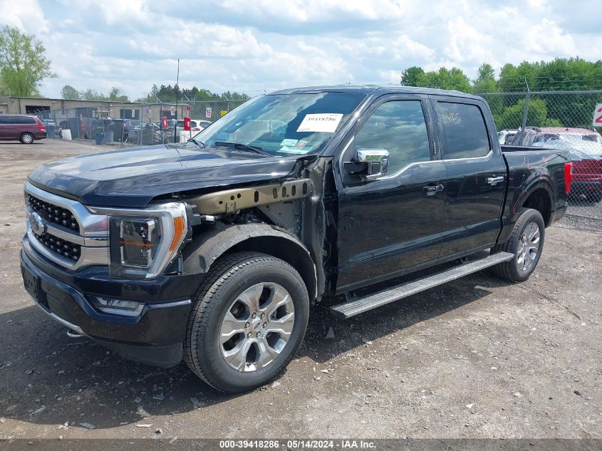 2023 Ford F-150 Platinum VIN: 1FTFW1E84PFC05096 Lot: 39418286