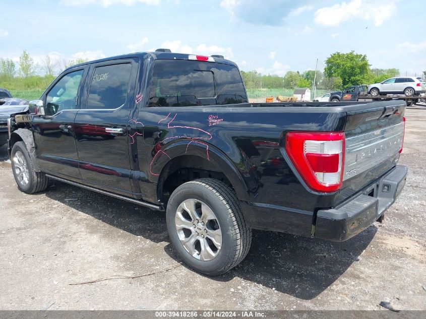 2023 FORD F-150 PLATINUM - 1FTFW1E84PFC05096