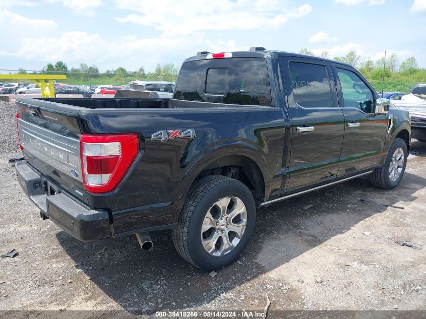 2023 FORD F-150 PLATINUM - 1FTFW1E84PFC05096