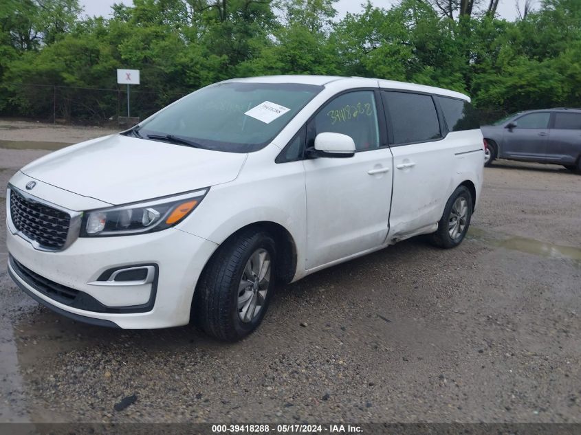 2021 Kia Sedona Lx VIN: KNDMB5C14M6662115 Lot: 39418288