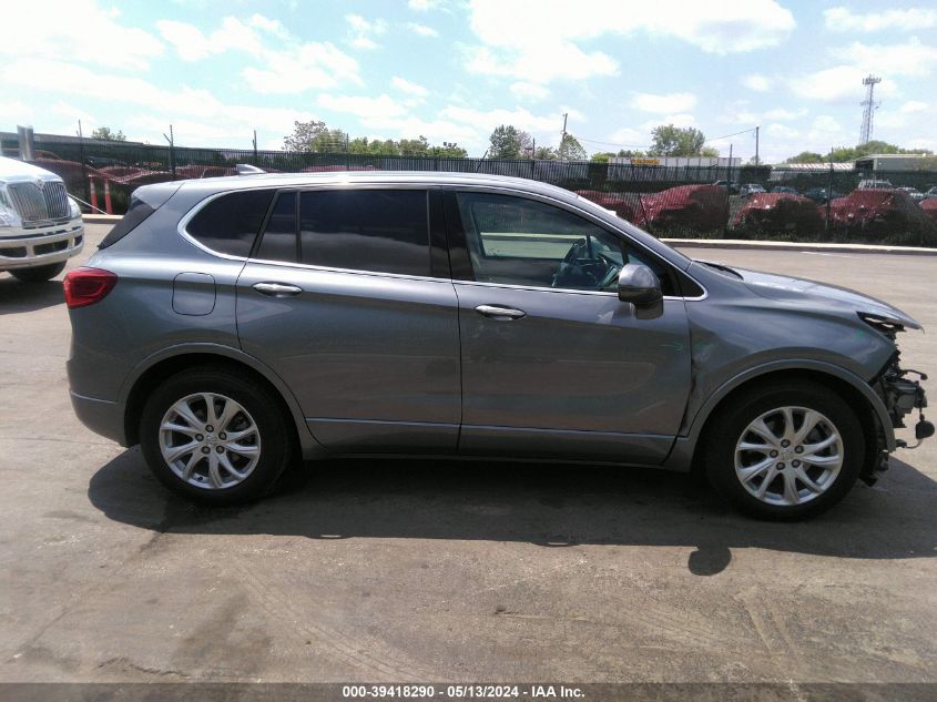 2019 Buick Envision Fwd Preferred VIN: LRBFXBSAXKD013954 Lot: 39418290