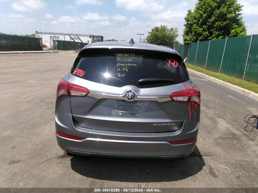 2019 Buick Envision Fwd Preferred VIN: LRBFXBSAXKD013954 Lot: 39418290