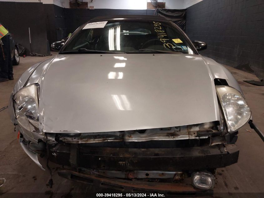 2002 Mitsubishi Eclipse Spyder Gs VIN: 4A3AE45G92E087239 Lot: 39418295
