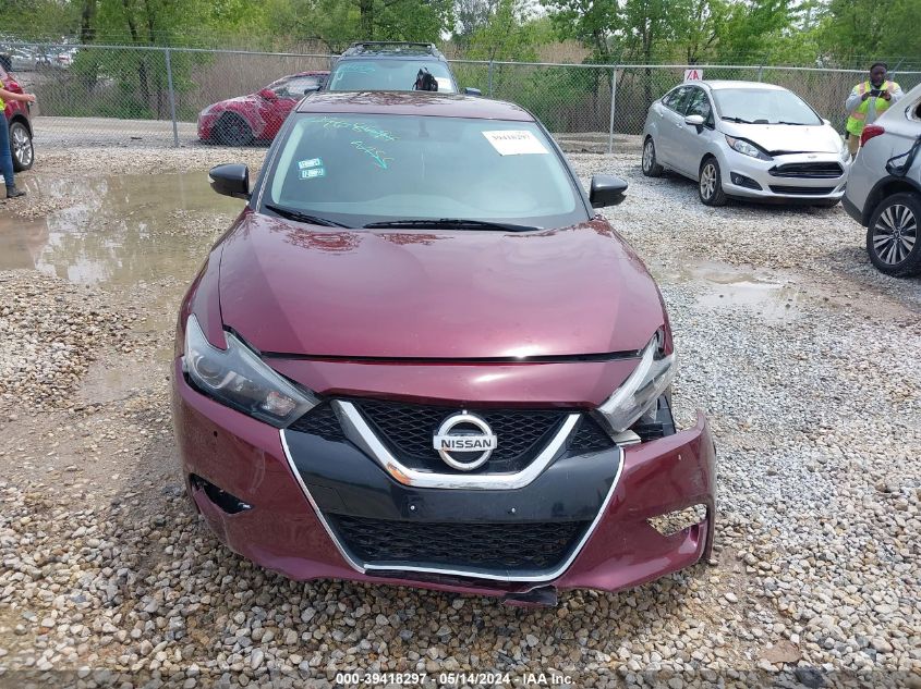 2018 Nissan Maxima 3.5 Platinum/3.5 S/3.5 Sl/3.5 Sr/3.5 Sv VIN: 1N4AA6AP2JC369187 Lot: 39418297