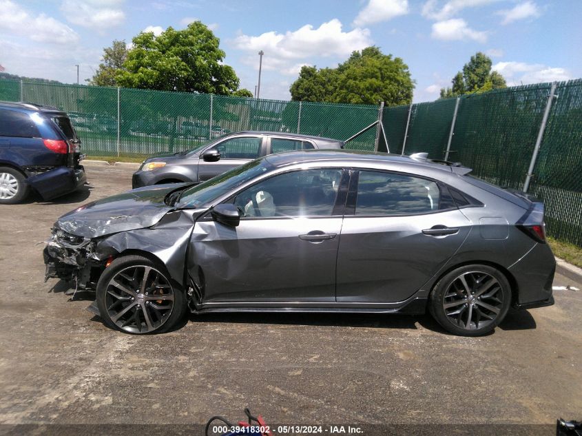 2021 Honda Civic Sport VIN: SHHFK7H49MU400830 Lot: 39418302