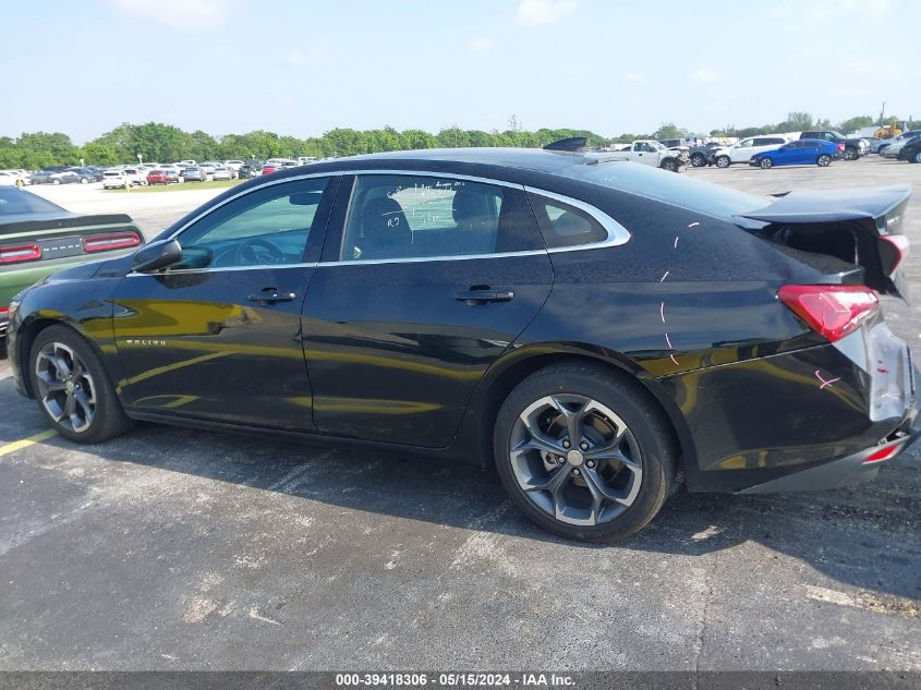 2022 Chevrolet Malibu Fwd Lt VIN: 1G1ZD5ST5NF154295 Lot: 39418306