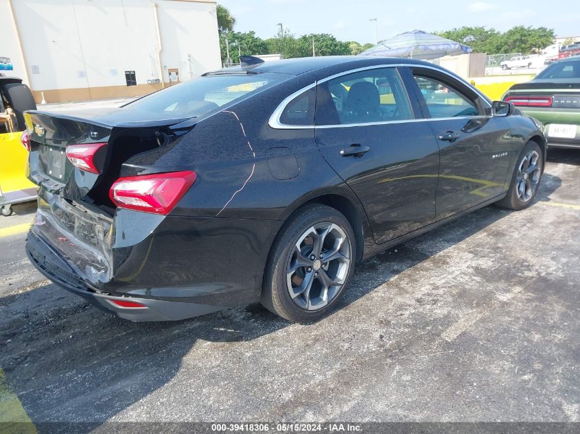 2022 Chevrolet Malibu Fwd Lt VIN: 1G1ZD5ST5NF154295 Lot: 39418306