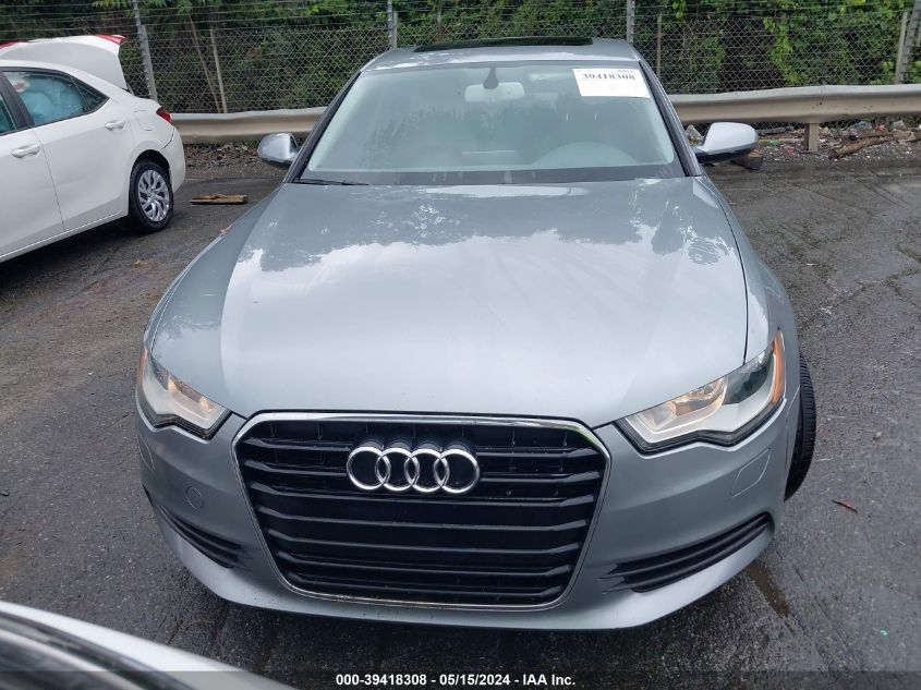 2012 Audi A6 2.0T Premium VIN: WAUCFAFC0CN144364 Lot: 39418308