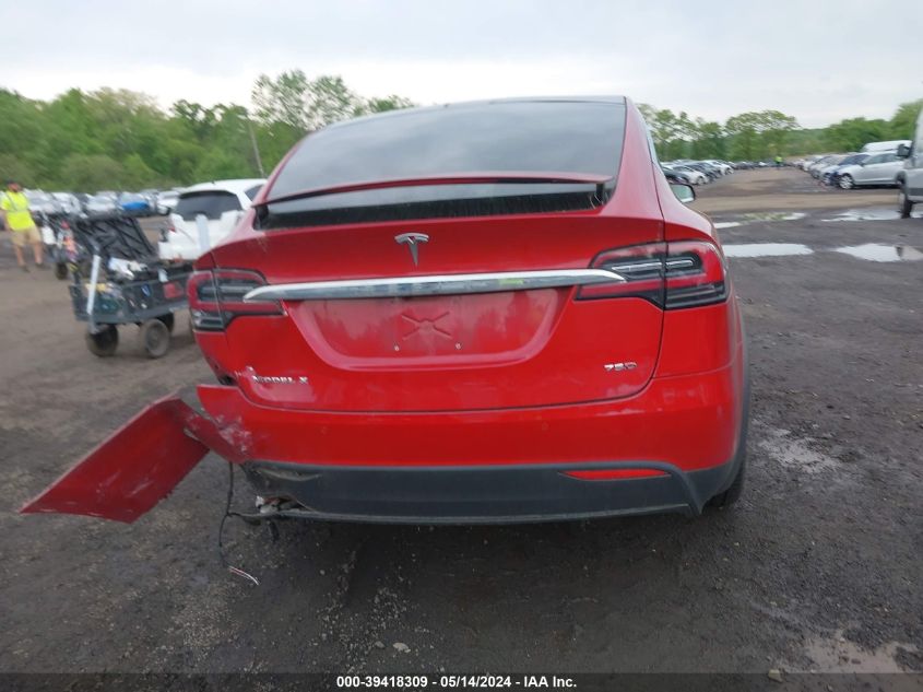 2017 Tesla Model X 100D/75D/90D VIN: 5YJXCBE28HF054171 Lot: 39418309