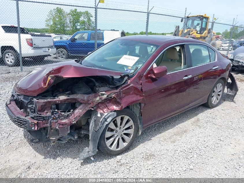 VIN 1HGCR2F82EA175770 2014 Honda Accord, Ex-L no.2