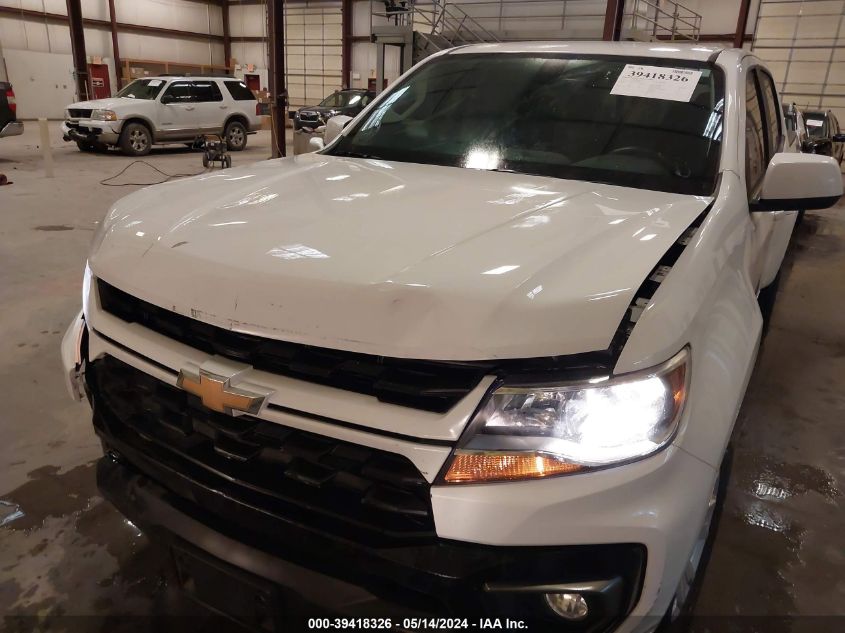 2022 Chevrolet Colorado 4Wd Short Box Lt VIN: 1GCGTCEN5N1326776 Lot: 39418326