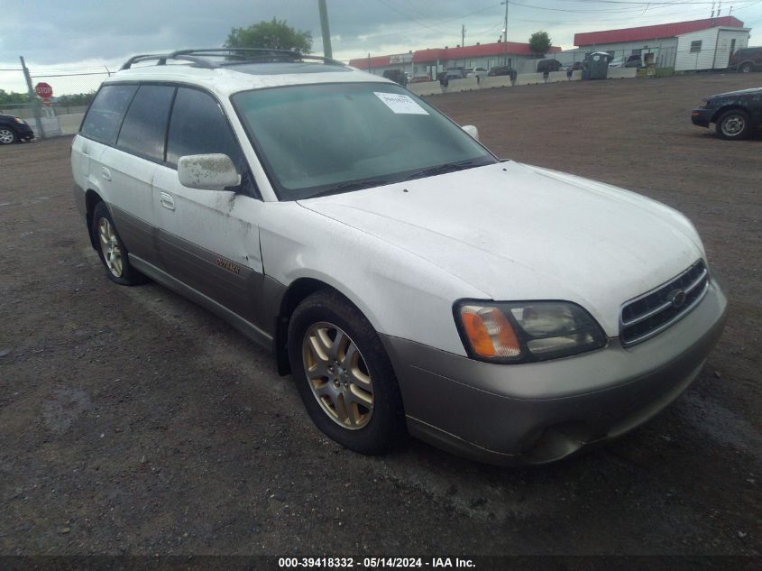 2001 Subaru Outback Limited VIN: 4S3BH686717619720 Lot: 39418332