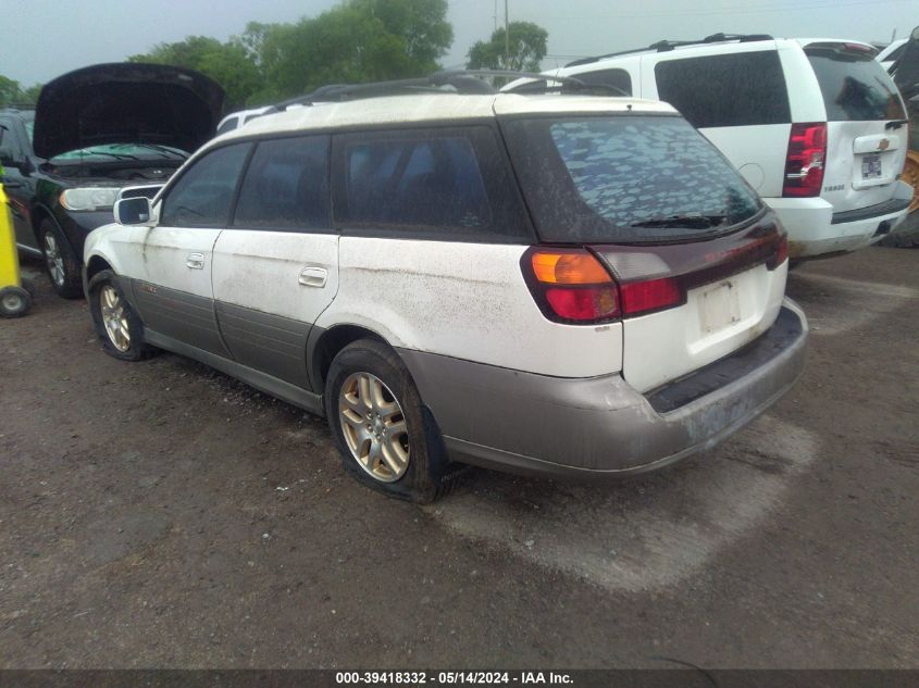 2001 Subaru Outback Limited VIN: 4S3BH686717619720 Lot: 39418332