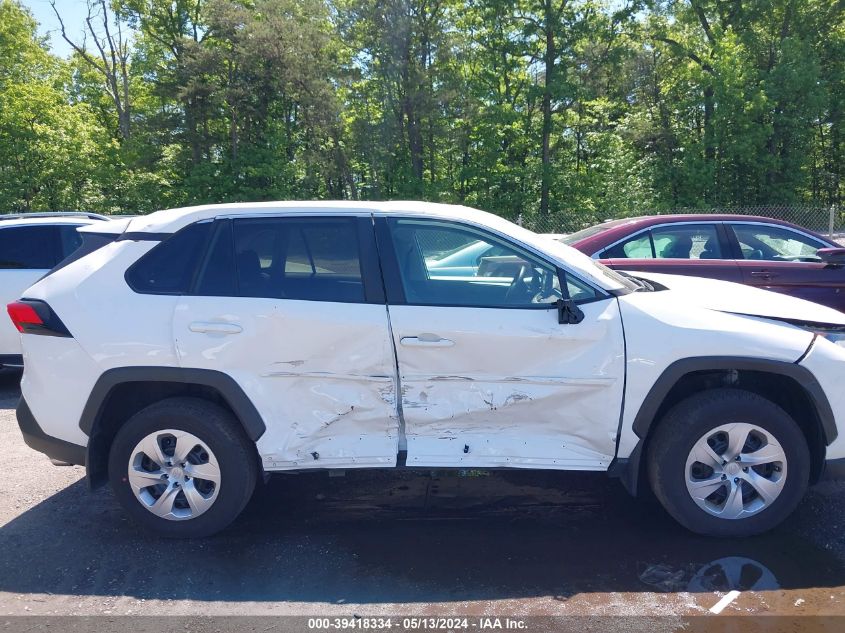 2022 Toyota Rav4 Le VIN: 2T3G1RFV0NW313426 Lot: 39418334