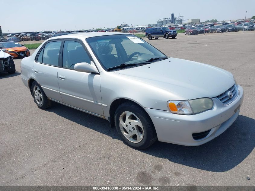 2001 Toyota Corolla Le VIN: 2T1BR12E01C451031 Lot: 39418338