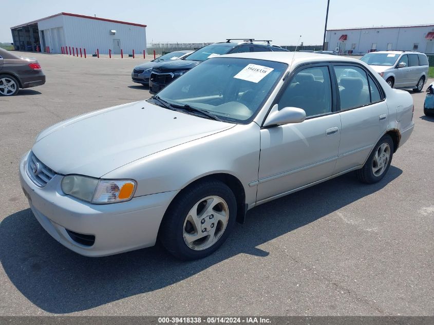 2001 Toyota Corolla Le VIN: 2T1BR12E01C451031 Lot: 39418338