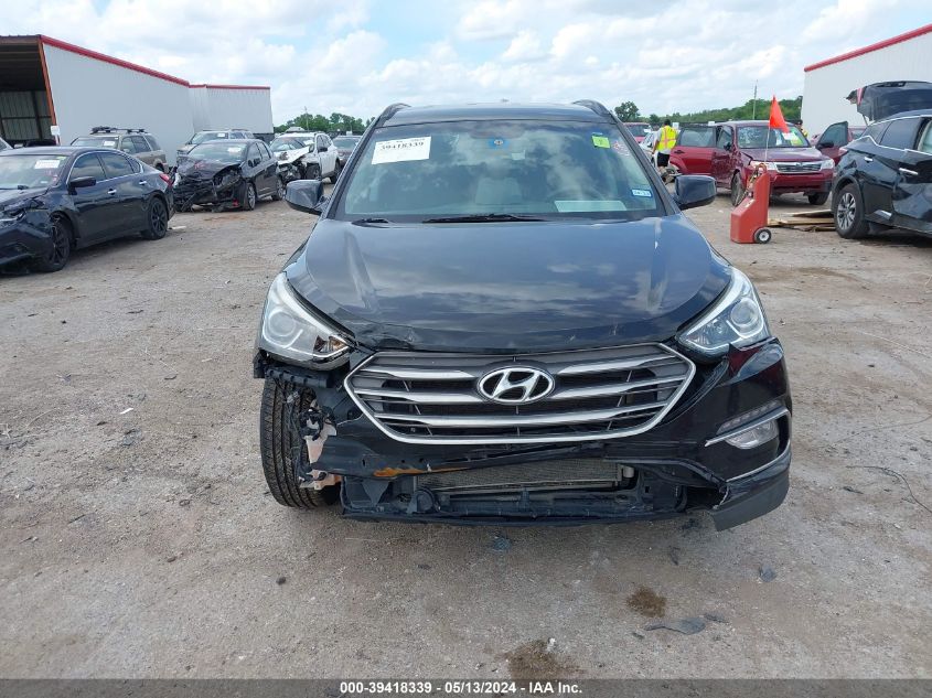 2017 Hyundai Santa Fe Sport 2.4L VIN: 5XYZUDLB8HG418702 Lot: 39418339