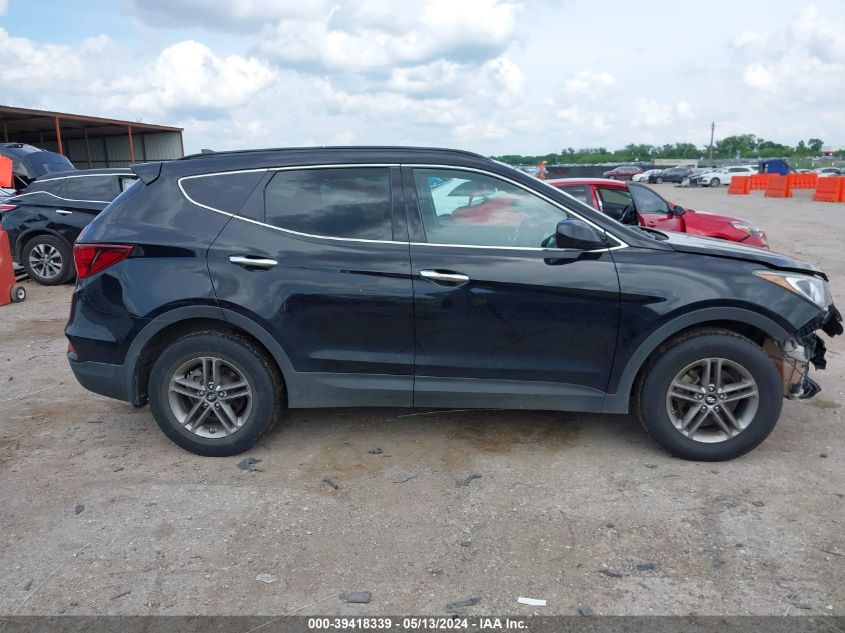 2017 Hyundai Santa Fe Sport 2.4L VIN: 5XYZUDLB8HG418702 Lot: 39418339