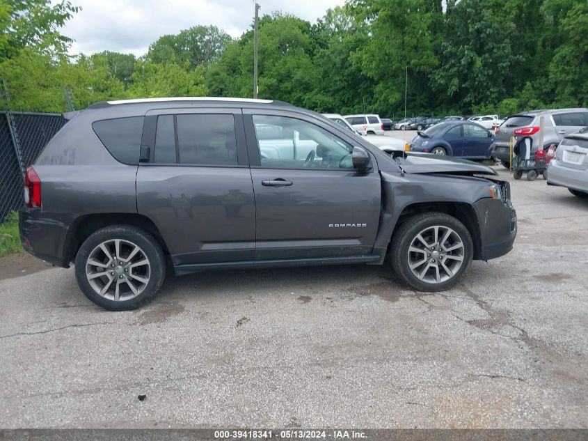 2017 Jeep Compass High Altitude 4X4 VIN: 1C4NJDEB4HD188689 Lot: 39418341