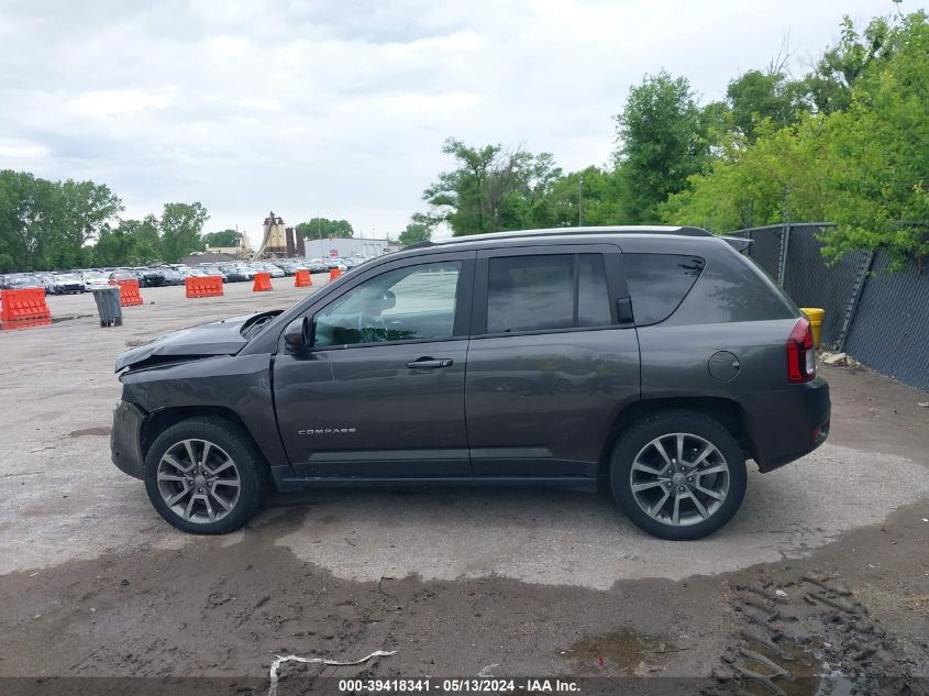 2017 Jeep Compass High Altitude 4X4 VIN: 1C4NJDEB4HD188689 Lot: 39418341