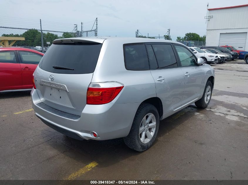 2009 Toyota Highlander VIN: JTEDA41A892003433 Lot: 39418347