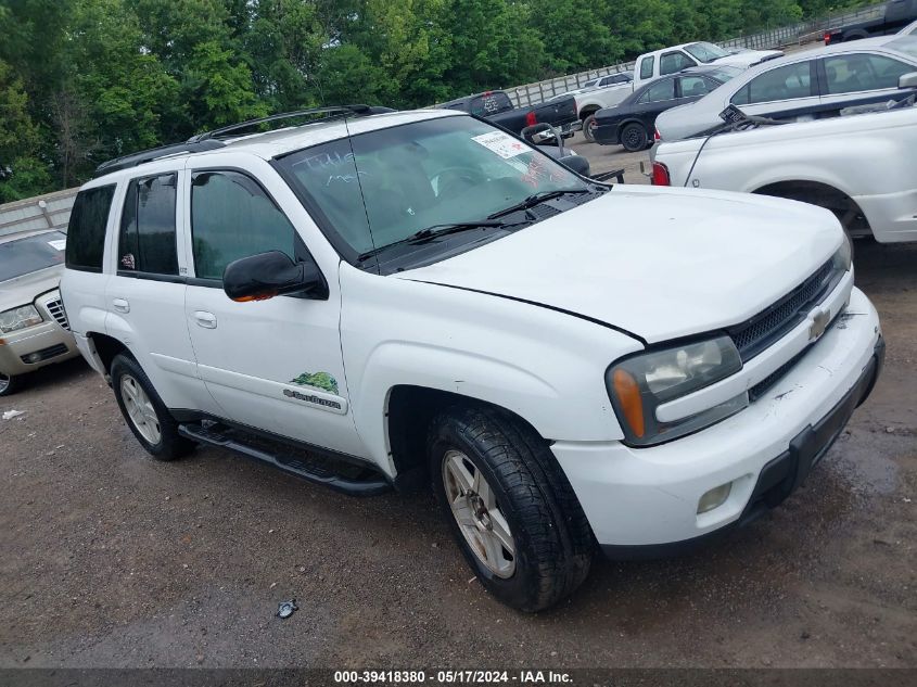 2002 Chevrolet Trailblazer Ltz VIN: 1GNDT13S022172345 Lot: 39418380