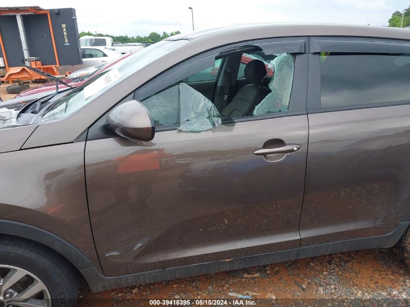 2015 Kia Sportage Lx VIN: KNDPB3AC2F7673827 Lot: 39418395