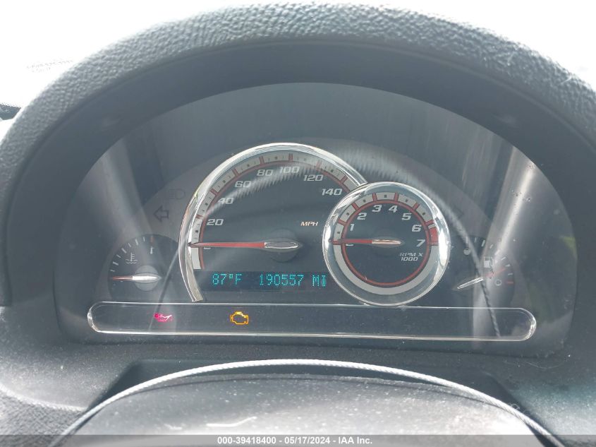 2009 Chevrolet Hhr Ss VIN: 3GNCA63X39S552563 Lot: 39418400