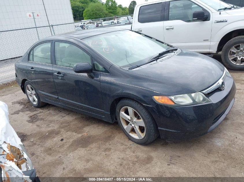 2006 Honda Civic Ex VIN: 1HGFA168X6L078434 Lot: 39418407