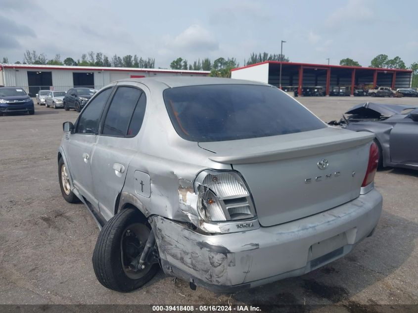 2000 Toyota Echo VIN: JTDBT1233Y0084047 Lot: 39418408