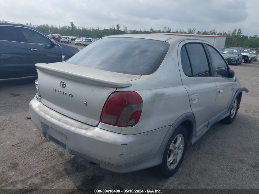 2000 Toyota Echo VIN: JTDBT1233Y0084047 Lot: 39418408