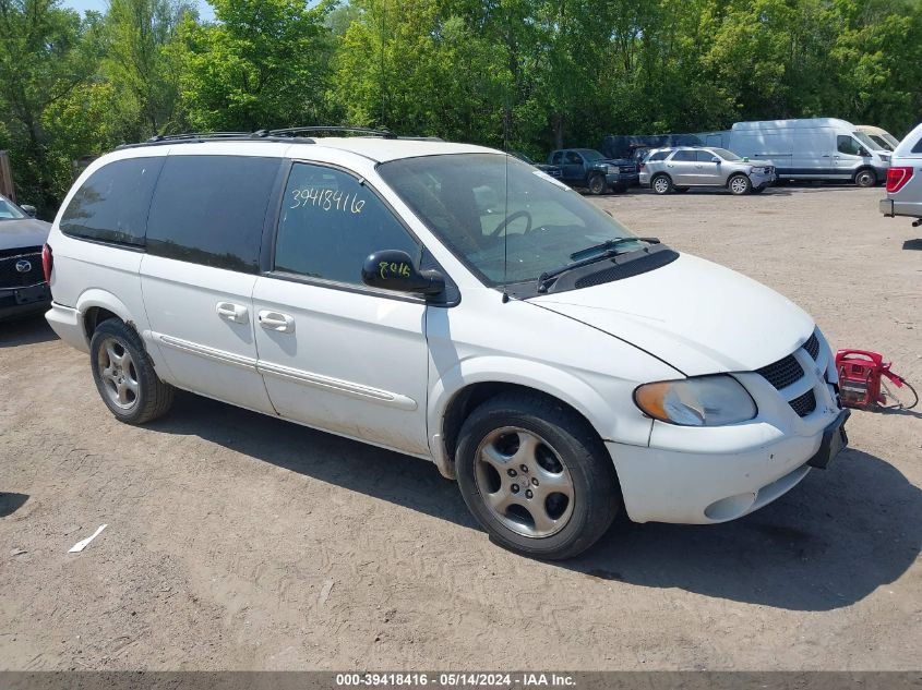 2002 Dodge Grand Caravan Es VIN: 2B8GP54L62R559228 Lot: 39418416