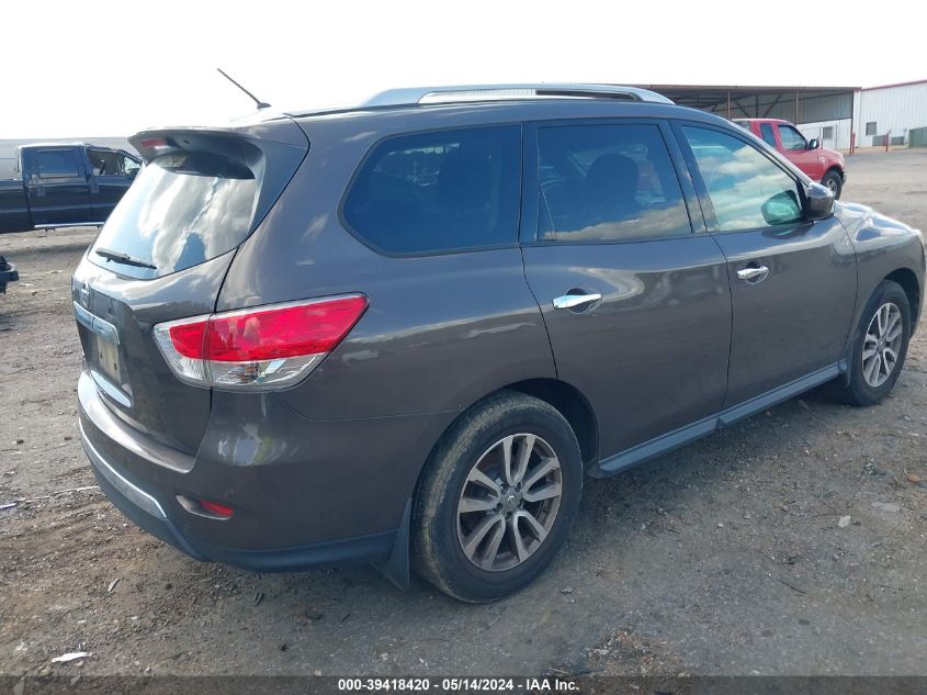 2015 Nissan Pathfinder S VIN: 5N1AR2MN5FC669413 Lot: 39418420