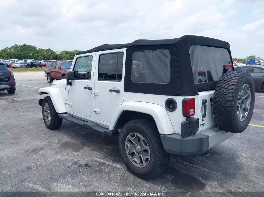 2014 Jeep Wrangler Unlimited Sahara VIN: 1C4BJWEG0EL196347 Lot: 39418422