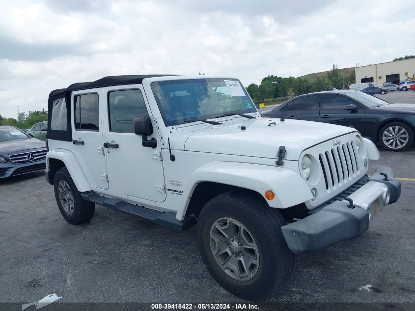 2014 Jeep Wrangler Unlimited Sahara VIN: 1C4BJWEG0EL196347 Lot: 39418422