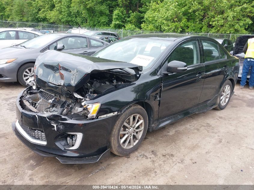 2016 Mitsubishi Lancer Es VIN: JA32U2FU2GU010016 Lot: 39418424