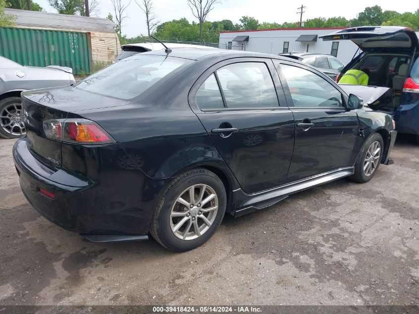 2016 Mitsubishi Lancer Es VIN: JA32U2FU2GU010016 Lot: 39418424