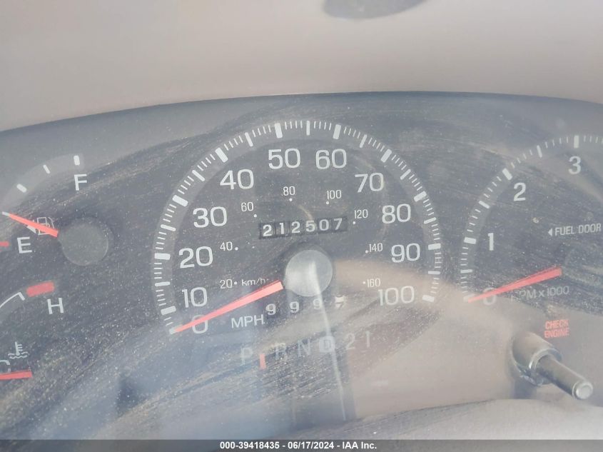 1998 Ford F-150 Lariat/Xl/Xlt VIN: 1FTZX0766WKA94539 Lot: 39418435