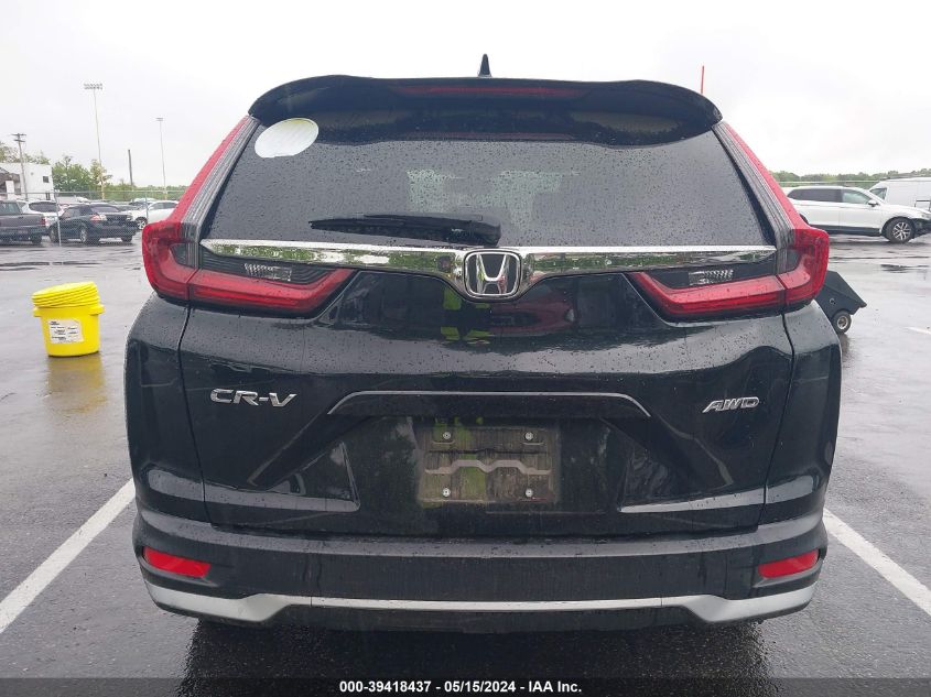 2021 Honda Cr-V Awd Ex-L VIN: 2HKRW2H86MH654845 Lot: 39418437