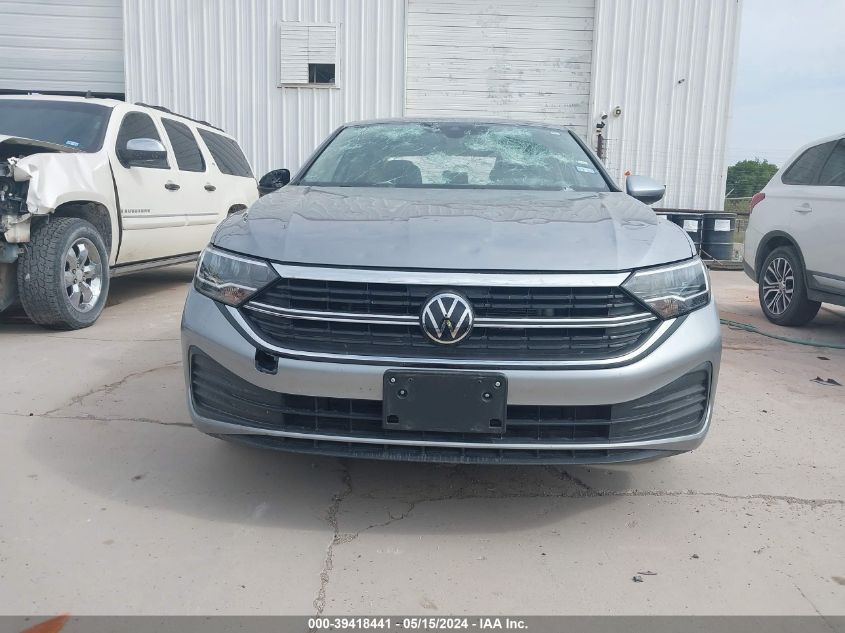 2024 Volkswagen Jetta S VIN: 3VW5M7BU2RM011057 Lot: 39418441