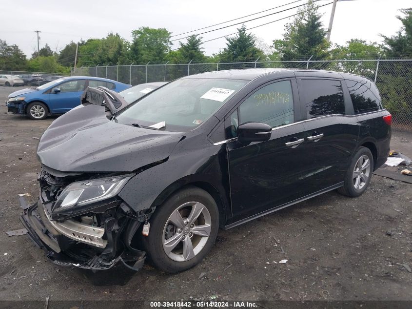 2020 Honda Odyssey Ex-L/Ex-L W/Navi Res VIN: 5FNRL6H78LB045745 Lot: 39418442